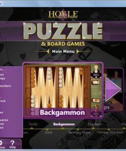Alternative view of Encore Software Hoyle Puzzle Board Games 2012 AMR PC Disc