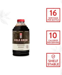 Kohana Cold Brew Coffee Concentrate, Organic, Original, 32 Ounce, Best Zero Calorie Low Acid Iced Coffee, Instant, Convenient and On The Go, Makes 16 Drinks, Single Bottle Organic Original 16 61TbQsqdBhS