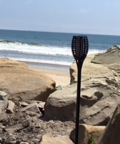 Aityvert Upgraded Larger Solar Torch Lights, Waterproof Outdoor Dancing Flames Lights, Flickering Flames Garden Lights, Landscape Decoration Pathway Patio Lights 43" 96 LED (2 Pack) Pack of 2 24 61TbjCI2yRL