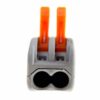Wago 222-412 Lever-Nuts 2 Conductor Compact Connectors 100 PK Pack of 100 40 61Tbx9Bp1L