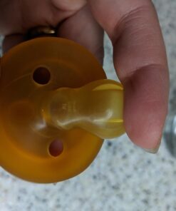 Ecopiggy Ecopacifier Rounded Natural Pacifier (1 Pack) - 6 Mos+ 18 61TcO79oAPL