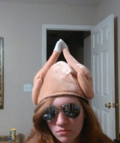 Kangaroo Plush Thanksgiving Day Roasted Turkey Hat Tan 29 61TcQ00Cd4L