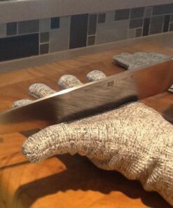 Stark Safe Cut Resistant Gloves, Level 5 Protection, Kitchen Cut Gloves for Meat, Shucking, Fillet, Mandolin Slicing, Carving, 1 Pair, Small 27 61TceRBgfL