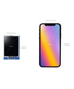 ELEGOO UNO R3 2.8 Inches TFT Touch Screen with SD Card Socket with Technical Data for Arduino UNO R3 31 61TdJ8fdg7L