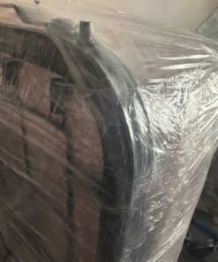 15" Stretch Film/Wrap with Handles 1200ft 500% Stretch Clear Cling Durable Adhering Packing Moving Packaging Heavy Duty Shrink Film (1 Pack w/Handles, Clear) 1 Pack w/ Handles 17 61TfFFvpHQL