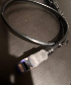 Cat 8 Ethernet Cable, 3ft Heavy Duty High Speed Internet Network Cable, Professional LAN Cable, 26AWG, 2000Mhz 40Gbps with Gold Plated RJ45 Connector, Shielded in Wall, Indoor&Outdoor 3FT-CAT8 24 61TgptMcmaL 1