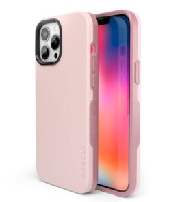 Alternative view of Casely iPhone 13 Pro Case | Compatible with MagSafe | Light Pink on Pink 24 Light Pink on Pink