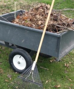 Marathon 4.80/4.00-8" Pneumatic (Air Filled) Tire on Wheel, 3" Hub, 3/4" Bearings, Ribbed Tread 32 61Thdn0acJL