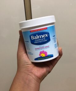 Balmex Complete Protection Daily Baby Diaper Rash Cream, Clinically Proven To Reduce Redness in Just One Use*, with Zinc Oxide + Botanicals, Pediatrician-Recommended & Dermatologist Tested, 16oz 1 Pound (Pack of 1) 41 61TjcNzbcbL