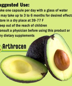 Arthrocen Joint Health Supplement, 300Mg Avocado Soy Unsaponifiable, Non-GMO, Dairy Free, Gluten Free & Shellfish Free, 60 Day Supply, One Capsule Per Day (2 Months)… ORIGINAL 60 Count (Pack of 1) 12 61TjmQu6nkL