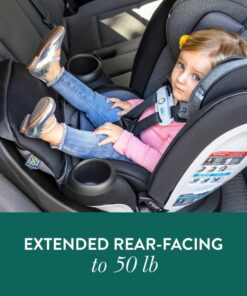 Alternative view of Evenflo Gold Revolve360 Extend All-in-One Rotational Car Seat with Green & Gentle Fabric (Emerald Green) Revolve Extend Emerald Green