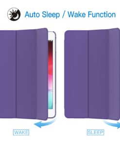 JETech Case for iPad Mini 4, Smart Cover with Auto Sleep/Wake (Purple) Purple 14 61Tlu24LCpL