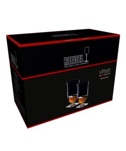 Riedel VINUM Whisky Glass, 2 Count (Pack of 1), Clear ,7.05ounce Whiskey 9 61TmYl0xe0L