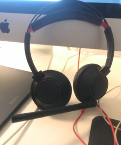 Plantronics - Blackwire C5220 - Wired, Dual-Ear (Stereo) Headset with Boom Mic - USB-A, 3.5 mm to connect to your PC, Mac, Tablet and/or Cell Phone Basic Packaging 29 61TptTDYpTL