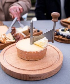 BOSKA Cheese Curler Amigo Stainless Steel - Best for Cheese Wheel or Chocolate - Multifunctional Rust-Proof Shredder - Manual Handheld Flaker - 10 Year Warranty 17 61Tq72lWQL