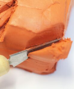 Mont Marte Terracotta Color Air Hardening Modeling Clay 500g (1.1lb). Terracotta Color Air Dry Clay with Drying Time of Approximately 24 Hours. Suitable for Sculptors and Modelers of All Skill Levels. 1.1lb Terra 15 61TqI7an38L