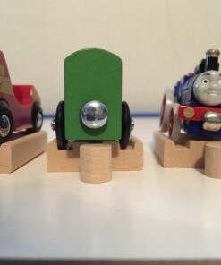 Wooden Train Track 52 Piece Set - 18 Feet Of Track Expansion And 5 Distinct Pieces - 100% Compatible with All Major Brands Including Thomas Wooden Railway System - by Right Track Toys, T 64 61TqYwUgPL