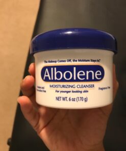 Albolene Moisturizing Cleanser, 6 Ounce Unscented 6 Ounce (Pack of 1) 30 61TrH1GTLnL