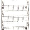 Spectrum Diversified Scroll 3-Tier Mail Key Hooks Mount Entryway Mail & Keys, Wall Letter Holder for Home & Office Organization, Satin Nick 16 61TrW66GvSL