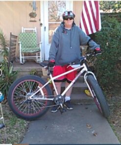 FIRELION Bike Gloves for Men/Women Cycling,Cycling Gloves for Outdoor MTB DH Road Racing,Full Finger Half Finger Padded Bicycle Protective Gloves,Non-Slip Shock-Absorbing Touchscreen Riding Gloves Large Full Red 38 61TuUYvFt6L