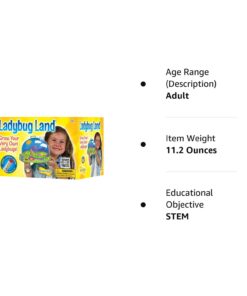 Insect Lore Live Ladybug Growing Kit Toy -unisex-children Original Ladybug Land 28 61TujOJ2zOL