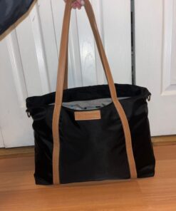 Tote Bag for Women, Bags for Women Teacher Work 15.6 Laptop Bags Beach Handbag Black 46 61Tvk6YUsxL