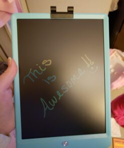 ORSEN LCD Writing Tablet 10 Inch, Colorful Doodle Board Drawing Pad for Kids, Drawing Board Writing Board Drawing Tablet, Educational Christmas Boys Toys Gifts for 3 4 5 6 Year Old Boys, Girls Blue 32 61Tvna78nKL