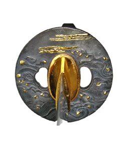 Alternative view of MAKOTO Handmade Sharp Katana Black Samurai Sword 40" Tsunami