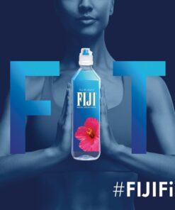 FIJI Natural Artesian Bottled Water 700 mL / 23.7 Fl Ounce (Pack of 12) - Sports Cap 27 61TwGpjewcL