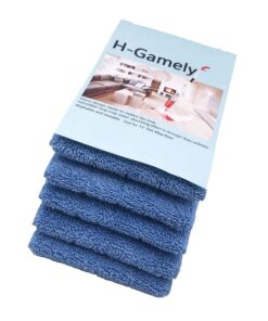 Microfiber Spray Mop Replacement Heads for Wet/Dry Mops Compatible with Bona Floor Care System (5 Pack) Blue 21 61TwKR5TGvL