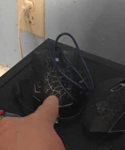 HAVIT HV-MS672 3200DPI Wired Mouse, 4 Adjustable DPI Levels, 800/1200/2400/3200DPI, 7 Circular & Breathing LED Light, 6 Buttons (Black) 61 61TwYypvDCL