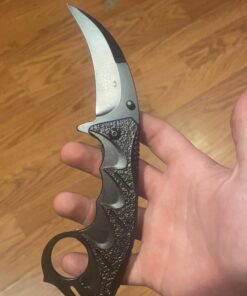 Snake Eye Tactical Everyday Carry Spring Assist Style Folding Pocket Knife EDC (Black) Black 26 61TxfPXjCSL