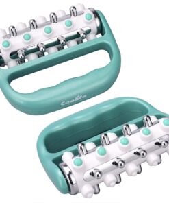 Coolife Fascia Release and Cellulite Remover Muscle Massage Roller, Mini Trigger Point Myofascial Deep Tissue Release Body Therapy Massager Tool for Men and Women Green 14 61U0G74C8L