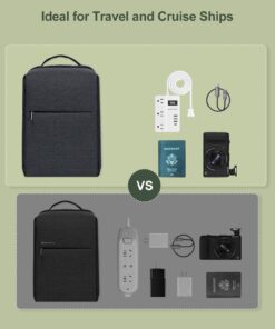 2 Prong Extension Cord with USB-C, ROOTOMA 2 Prong to 3 Prong Outlet Adapter, 3 Outlet & 4 USB Charging Station, 3 Prong Adapter 4ft, Non-Grounded, for Polarized Two Prong Outlet, Old House, White 4ft-2pin 28 61U0J2PtTUL