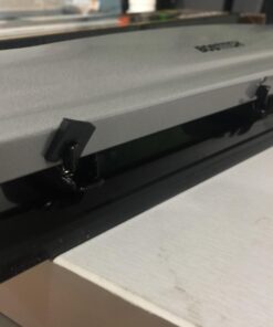 Bostitch Office Premium 3 Hole Punch, 12 Sheet Capacity, Metal, Rubber Base, Easy-Clean Tray, Silver 46 61U2aAR4oL