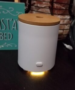 Essential Oil Diffuser, AromaAllure Waterless Portable Mini Oil Diffuser for Car, Office and Closet 30 61U32cO0i7L