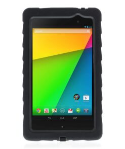 Google Nexus 7 (2013) Drop Tech Black Gumdrop Cases Silicone Rugged Shock Absorbing Protective Dual Layer Cover Case Nexus 7 V2 7 61U8MKgG2HL