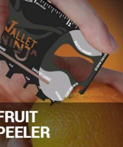 Wallet Ninja Multitool Card – 18 in 1 Credit Card Multi-Tool (Bottle Opener, Can Opener, Screwdrivers, Phone Stand & More) – Black 29 61U8girbnxL