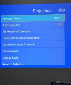 NexiGo PJ40 Projector with WiFi and Bluetooth, Native 1080P, 4K Supported, Projector for Outdoor Movies, 300 Inch, Zoomable, 20W Speakers, Home Theater, Compatible w/TV Stick, iOS, Android (Black) Regular OS 74 61U9Czv23uL 1