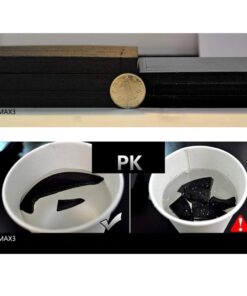 Elikeable Modern 3D Frameless Large 3D DIY Wall Clock Watches Hours DIY Decorations Home for Living Room Bedroom (black) Black 21 61UBXowUCL