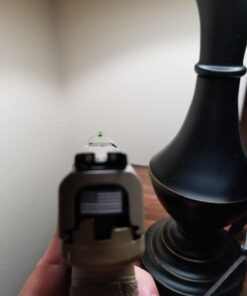 HIVIZ unisex adult Handgun HiViz SW2014 Interchangeable Style Front Sight for Smith Wesson M P Full Size, Green, Red, and White, One Size US 47 61UC zwT8ZL