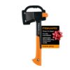 Fiskars X7 Hatchet - Wood Splitter for Small to Medium Size Kindling with Proprietary Blade-Grinding Technique - Lawn and Garden Gifts for Men - Orange/Black 2 61UCe5ngd6L