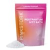 Pink Stork Postpartum Sitz Bath Soak: Dead Sea Salt for Perineal Care & Cleansing, Postpartum Recovery, Labor & Delivery Essentials, Postpartum Essentials, Women-Owned, Lavender Scented, 16 oz 48 61UES6UIGL