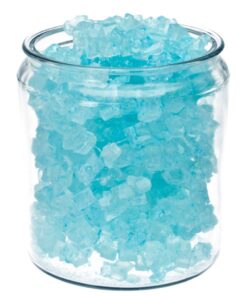 Alternative view of Light Blue Cotton Candy Crystal Rock Candy Strings 1LB Bag