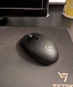 Logitech G305 LIGHTSPEED Wireless Gaming Mouse, Hero 12K Sensor, 12,000 DPI, Lightweight, 6 Programmable Buttons, 250h Battery Life, On-Board Memory, PC/Mac - Black 38 61UHAWofPjL