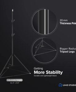 LimoStudio, 700W Output Lighting Series, LMS103, Soft Continuous Lighting Kit for White and Black Umbrella Reflector with Accessory and Carry Bag 34 61UHMZikxNL