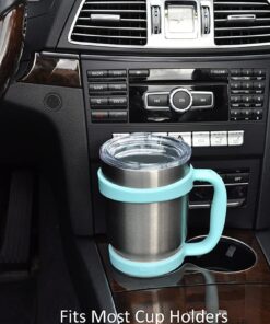 F-32 Handle - 19 COLORS - 40Oz, 30oz or 20oz size available - Compatible with 30 oz YETI and 30 oz. OZARK TRAIL Tumbler Travel Mug (30OZ, SEAFOAM BLUE) 30ozSeafoam Blue 30.0 Fluid Ounces 25 61UHlgbdmS