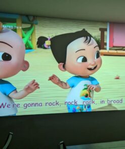 NexiGo PJ40 Projector with WiFi and Bluetooth, Native 1080P, 4K Supported, Projector for Outdoor Movies, 300 Inch, Zoomable, 20W Speakers, Home Theater, Compatible w/TV Stick, iOS, Android (Black) Regular OS 99 61UJ8zwYOL 1