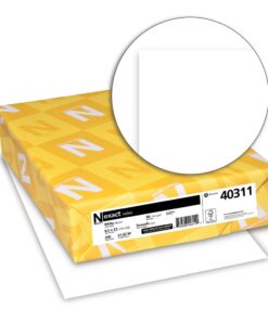 Neenah Paper 40311 Exact Index Card Stock, 90lb, 94 Bright, 8 1/2 x 11, White, 250 Sheets 1 pack 25 61UKO8yzRuL