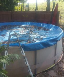 INTEX 28015E Solar Pool Cover: For 18ft Round Easy Set and Metal Frame Pools – Insulates Pool Water – Reduces Water Evaporation – Keeps Debris Out – Reduces Chemical Consumption 18 ft 31 61UKszWiLiL